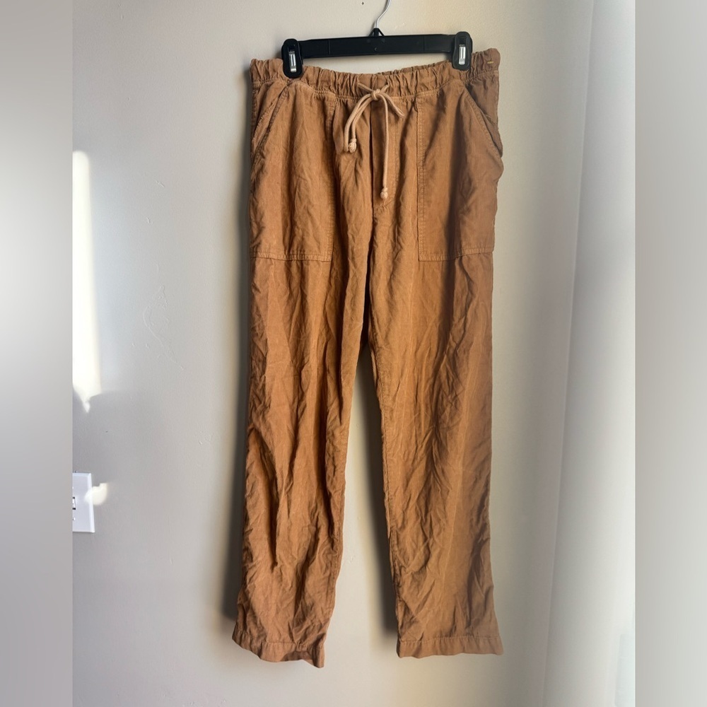 Velvet by Graham & Spencer Corduory Cottagecore Straight Leg Pants M Euro Summer